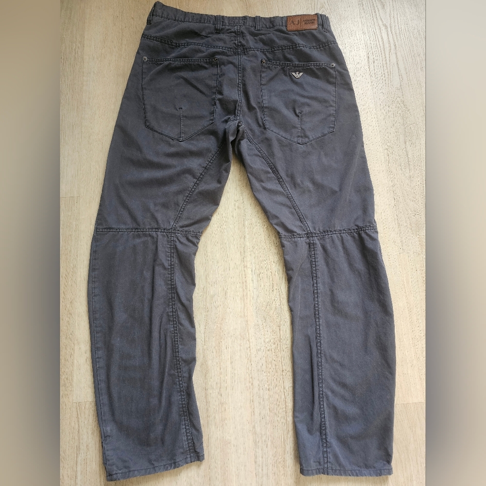 Armani Jeans Grey Casual Pants